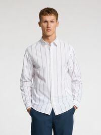 COUPE SLIM CHEMISE, White, highres