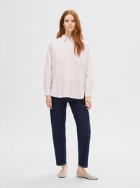 CORTE OVERSIZE CAMISA, Cradle Pink, highres