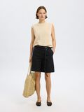 Selected WIDE FIT HØJTALJEDE SHORTS, Black, highres - 16097726_Black_008.jpg