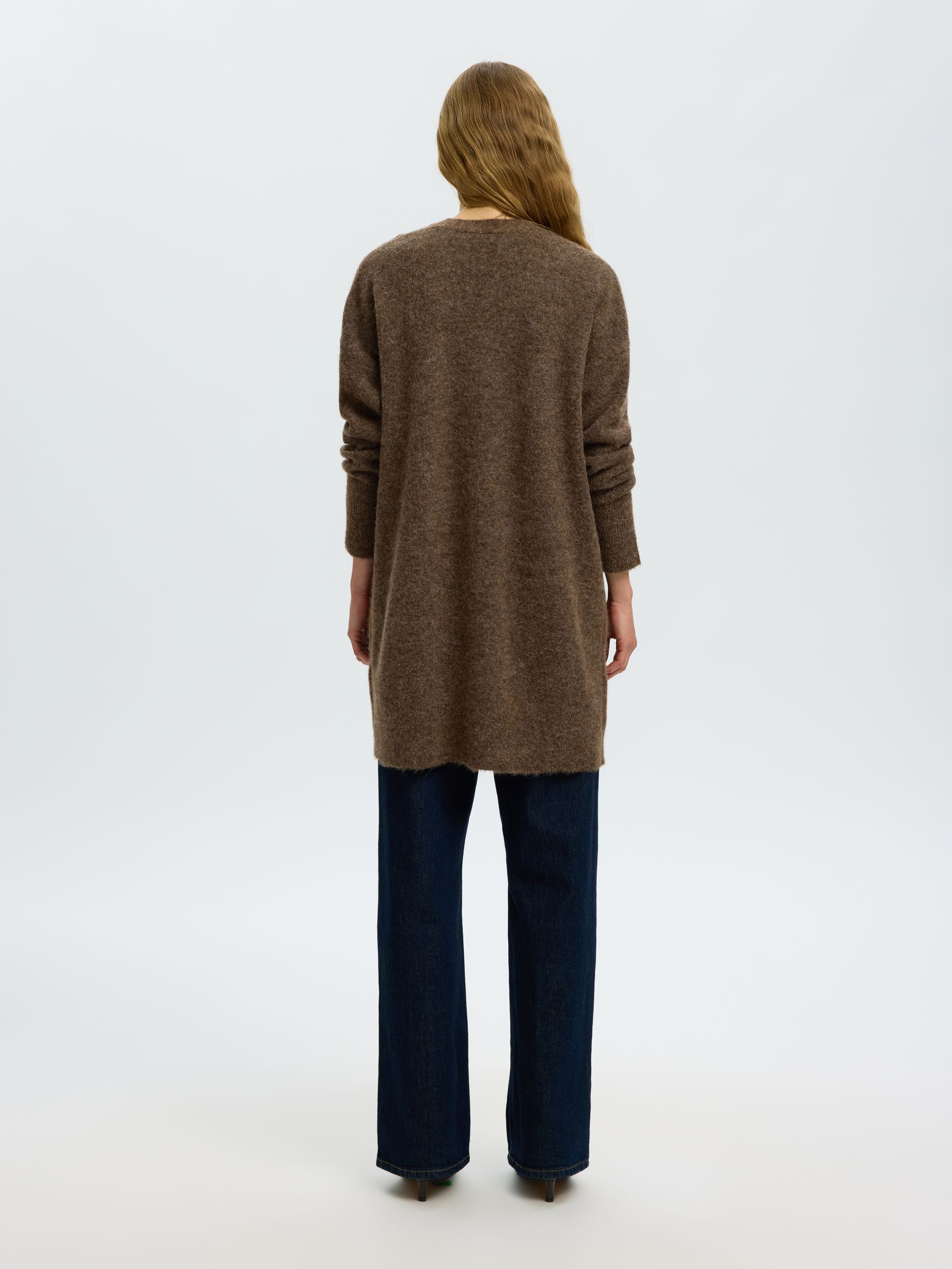 LANGE STRICKJACKE, Dachshund, highres