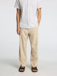 220 LOOSE FIT BUKSER I HØRBLANDING, Incense, highres