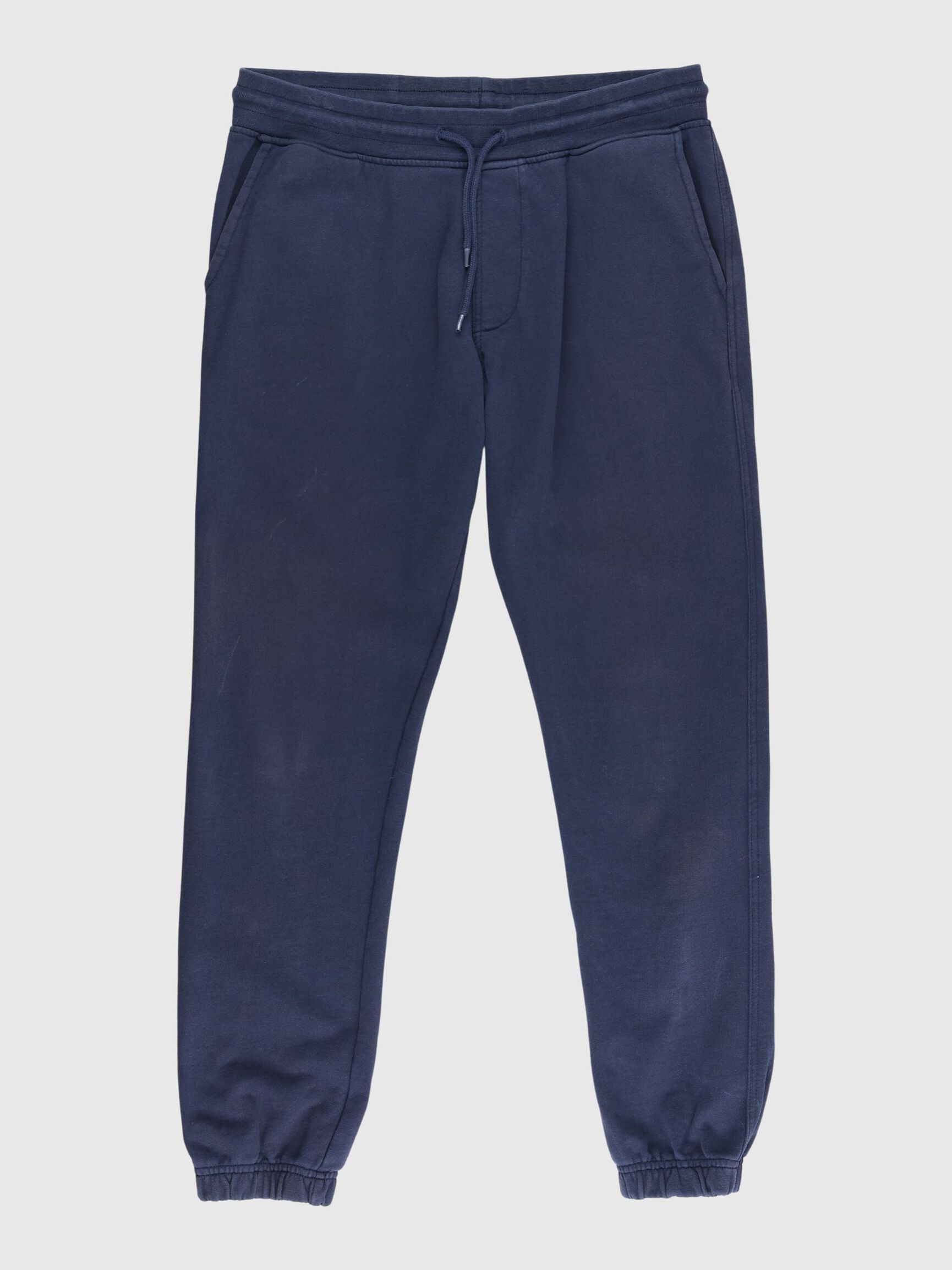 ØKOLOGISK BOMULD SELECTED STANDARDS SWEATBUKSER, Navy Blazer, highres