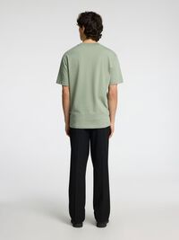 SHORT-SLEEVED RELAXED FIT T-SHIRT, Iceberg Green, highres