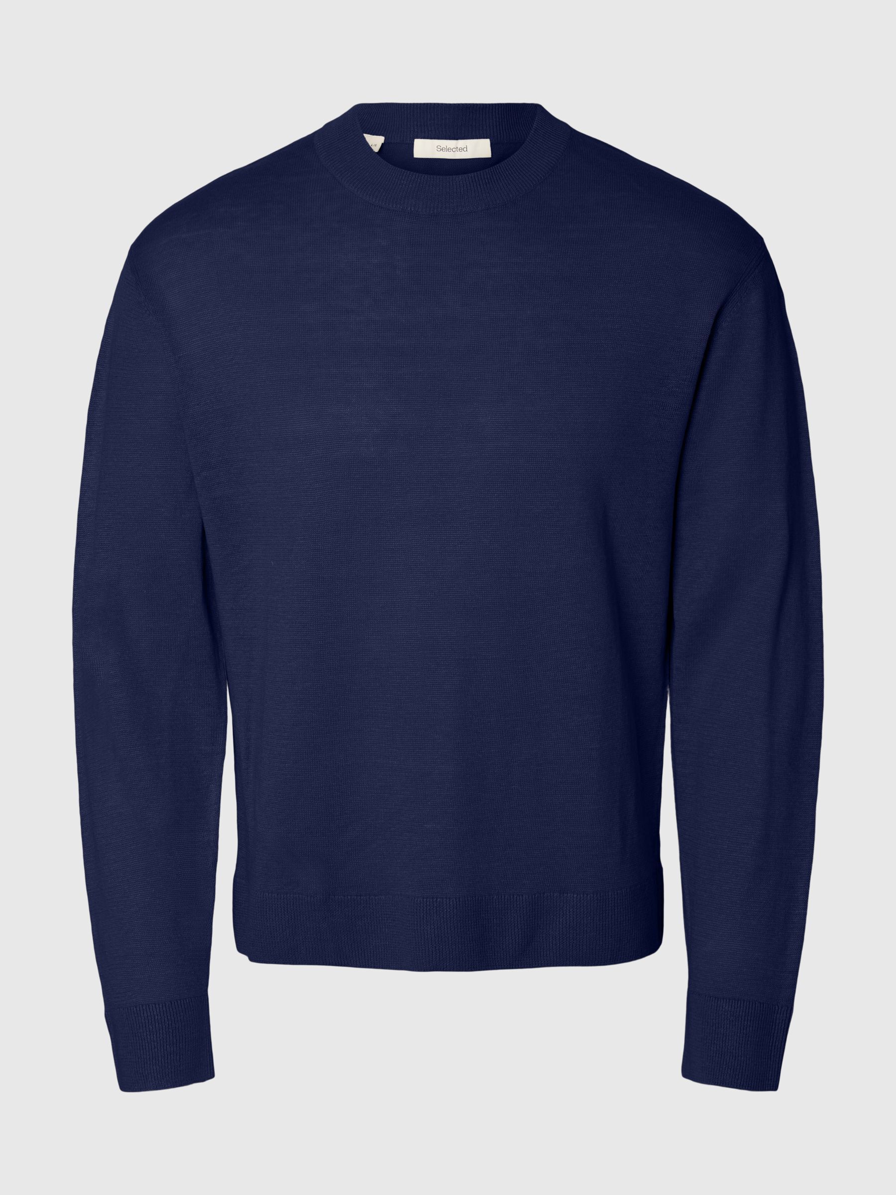CORTE RELAJADO, LINO CAMISA DE MANGA LARGA, Ocean Cavern, highres