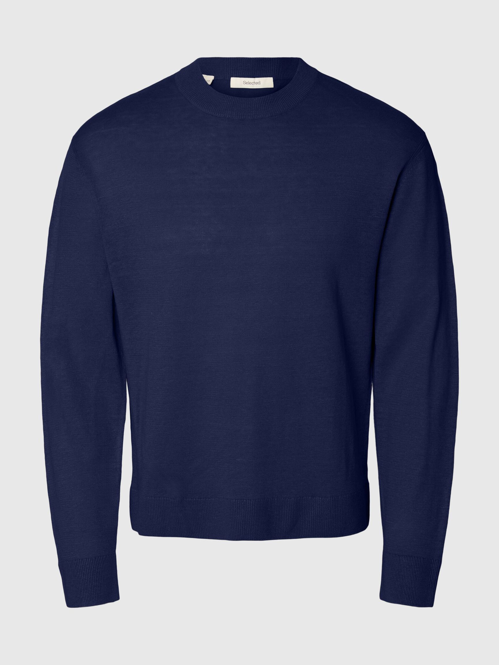 CORTE RELAJADO, LINO CAMISA DE MANGA LARGA, Ocean Cavern, highres
