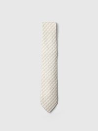 100% SEIDEN KRAWATTE, Silver Birch, highres