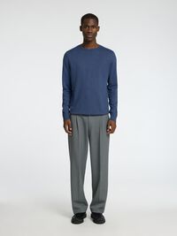 LONG-SLEEVED KNITTED JUMPER, Oceana, highres