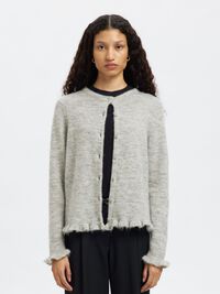 NEULETAKKI, Light Grey Melange, highres