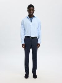 WOOL BLEND  SUIT TROUSERS, Sky Captain, highres