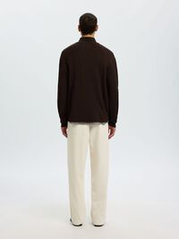 HALF ZIP PULLOVER, Delicioso, highres