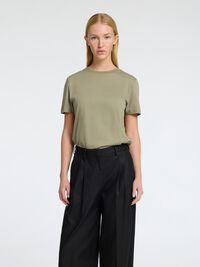 KLASSIEKE T-SHIRT, Vetiver, highres