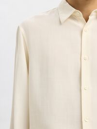 RELAXED FIT  SHIRT, Egret, highres