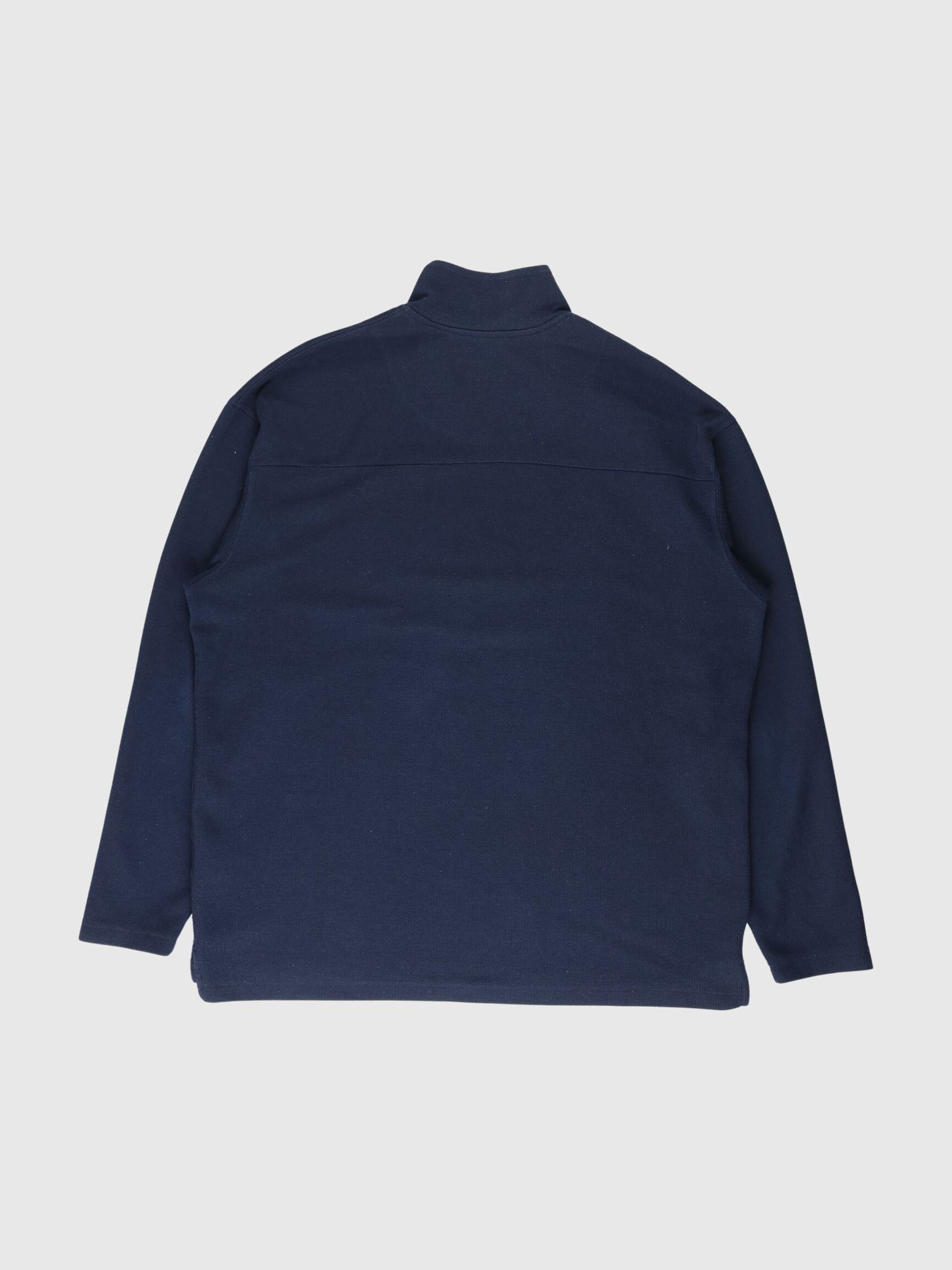 HIGH NECK ZIP SWEATSHIRT, Sky Captain, highres