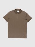 Selected ZIPPER POLO SHIRT, Kalamata, highres - 80000442_Kalamata_001.jpg