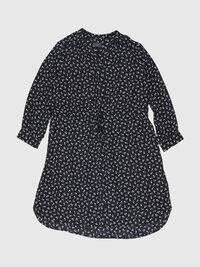 BEDRUKT MINI JURK, Black, highres