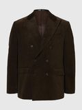 Selected REGULAR FIT CORDUROY DOUBLE-BREASTED BLAZER, Morel, highres - 16094866_Morel_1125979_001.jpg