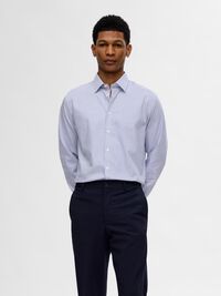 SLIM FIT SKJORTE, True Navy, highres