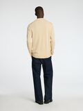 Selected 100% MERINO WOOL CARDIGAN, Angora, highres - 16097825_Angora_004.jpg