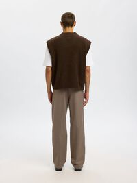 COUPE DÉCONTRACTÉE GILET TRICOTÉ, Delicioso, highres