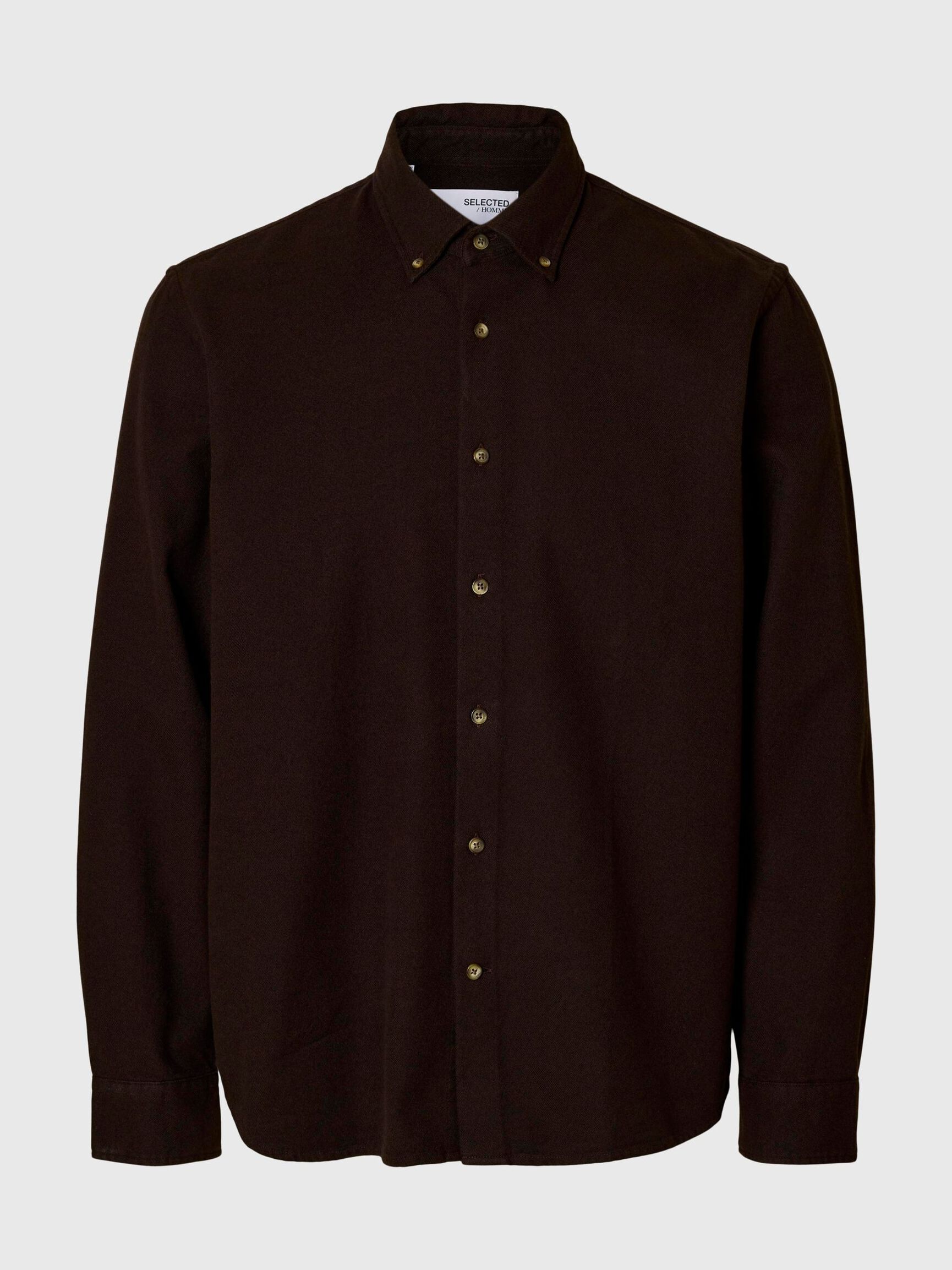 100% COTTON BUTTON-DOWN SHIRT, Delicioso, highres