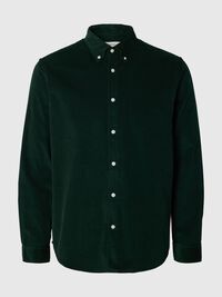 COTTON  CORDUROY SHIRT, Pine Grove, highres