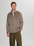 Selected CORDUROY OVERSHIRT, Morel, highres - 16094594_Morel_008.jpg
