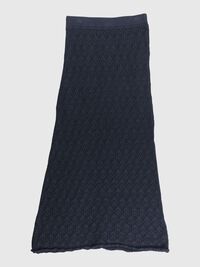 KNITTED  MAXI SKIRT, Black, highres