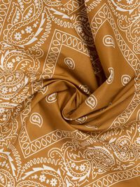 PRINTED SCARF, Cathay Spice, highres