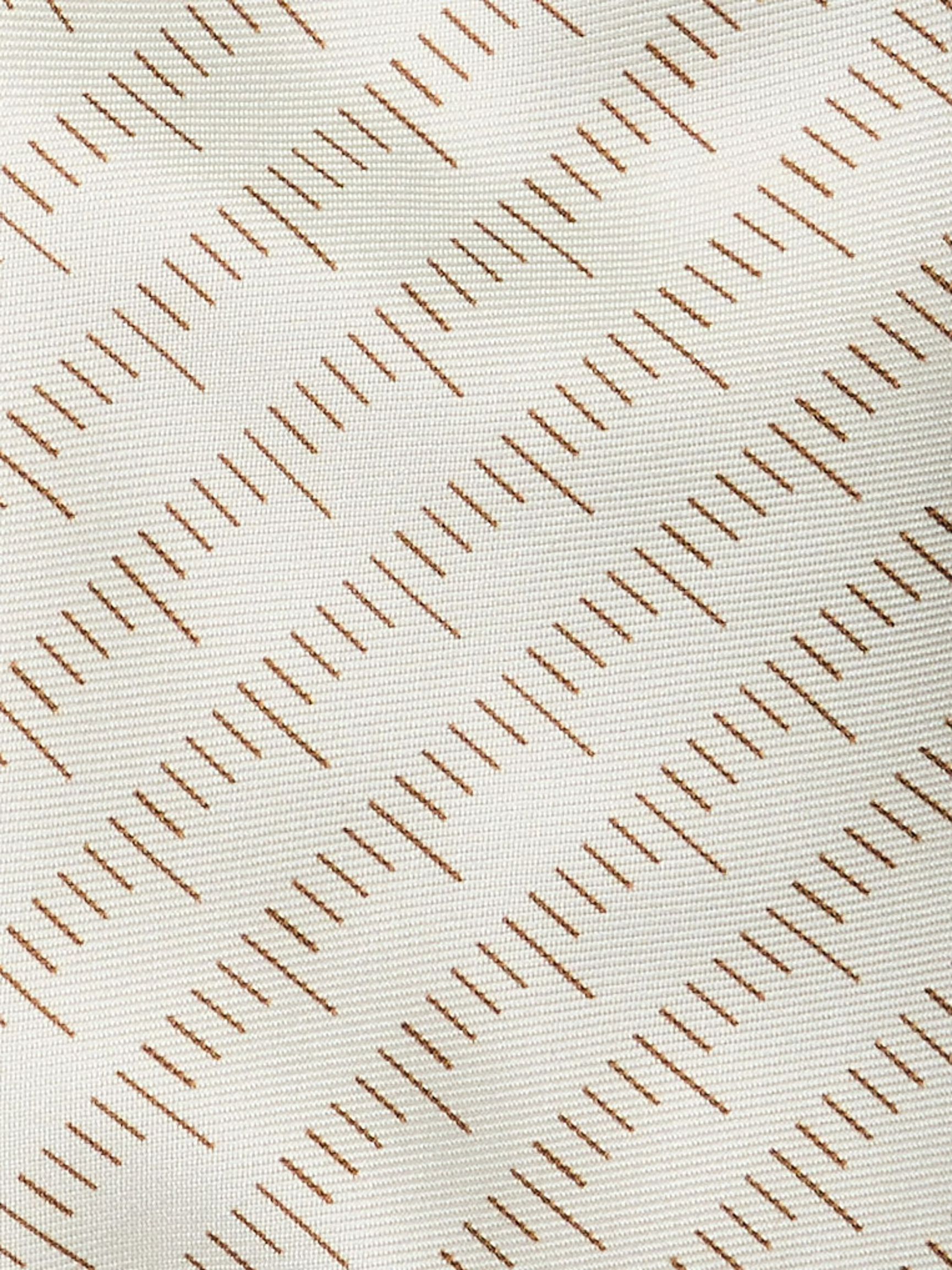 100% SEIDEN KRAWATTE, Silver Birch, highres