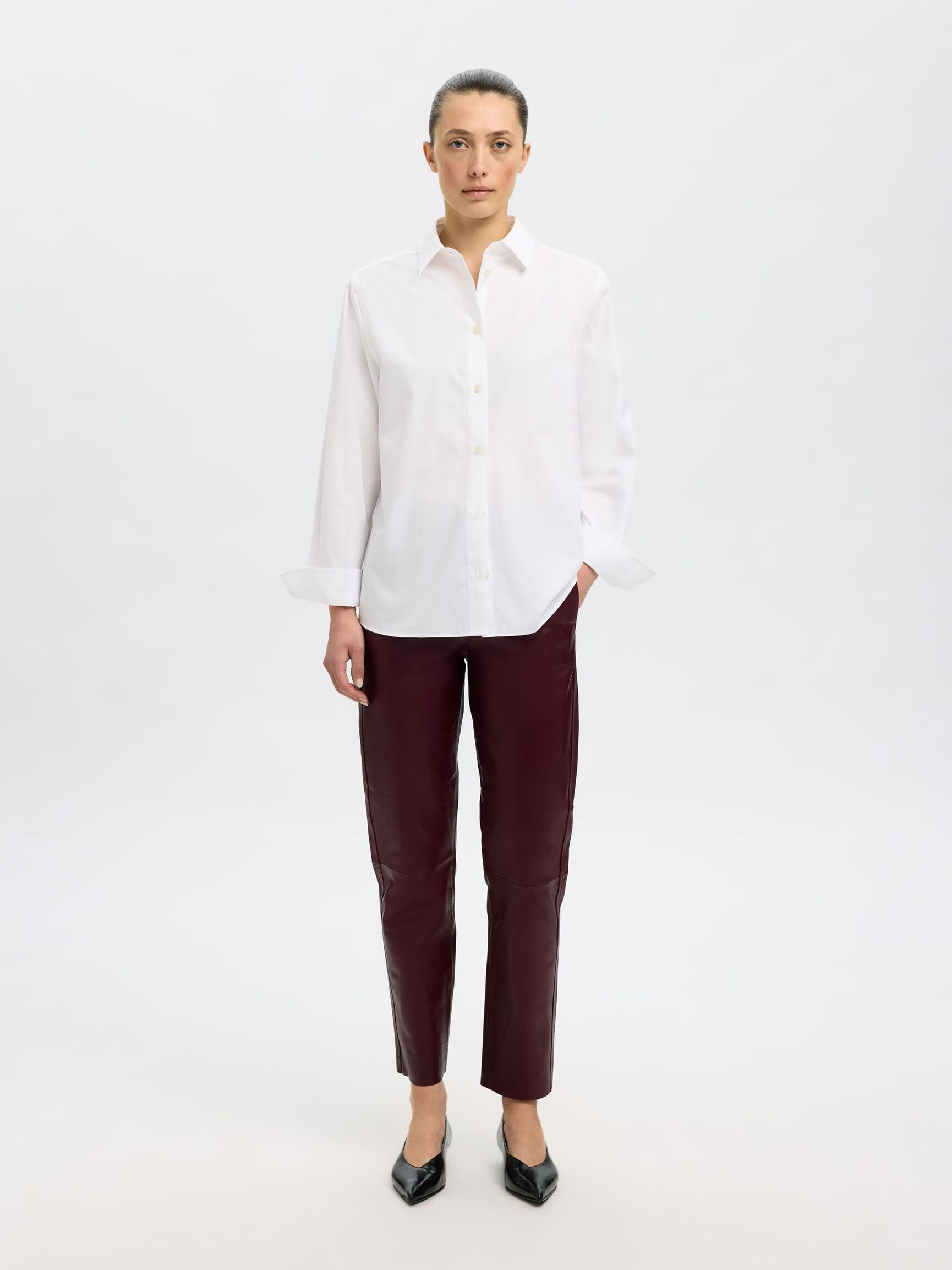 TAPERED LEDERHOSE, Fig, highres