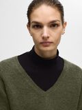 Selected WOOL BLEND V NECK PULLOVER, Kalamata, highres - 16094268_Kalamata_1113603_008.jpg