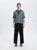Selected MET KORTE MOUWEN GEBREIDE POLO, Sky Captain, highres - 16100181_SkyCaptain_1238654_005.jpg