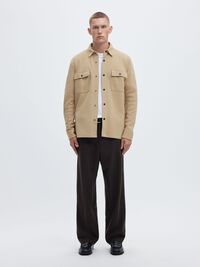 CLASSIC OVERSHIRT, Incense, highres
