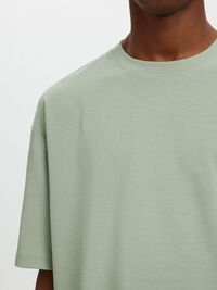 LOOSE FIT T-SHIRT, Aqua Gray, highres