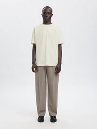 REGULAR FIT T-SHIRT, Cloud Dancer, highres