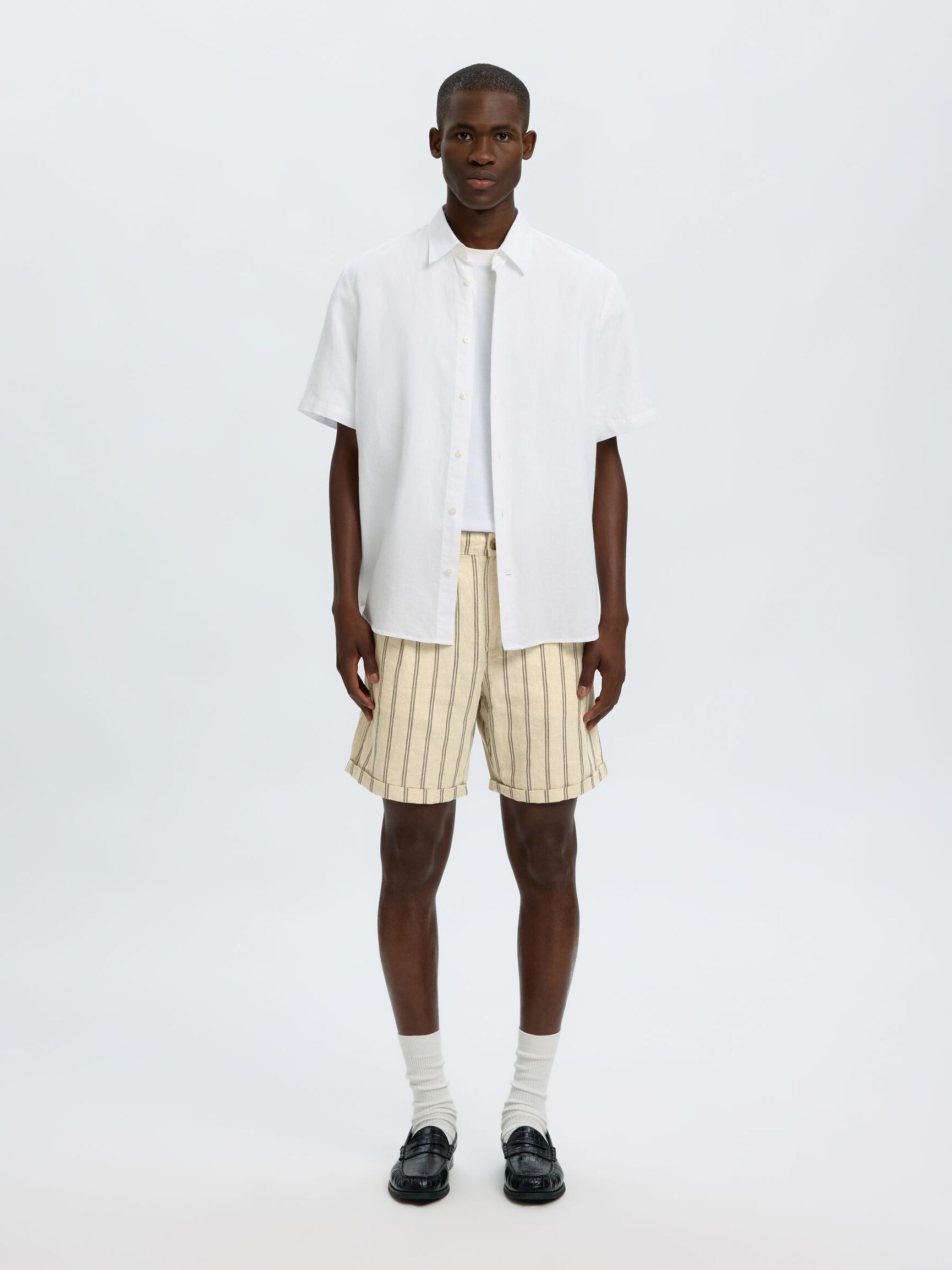 NORMAL PASSFORM SHORTS, Egret, highres