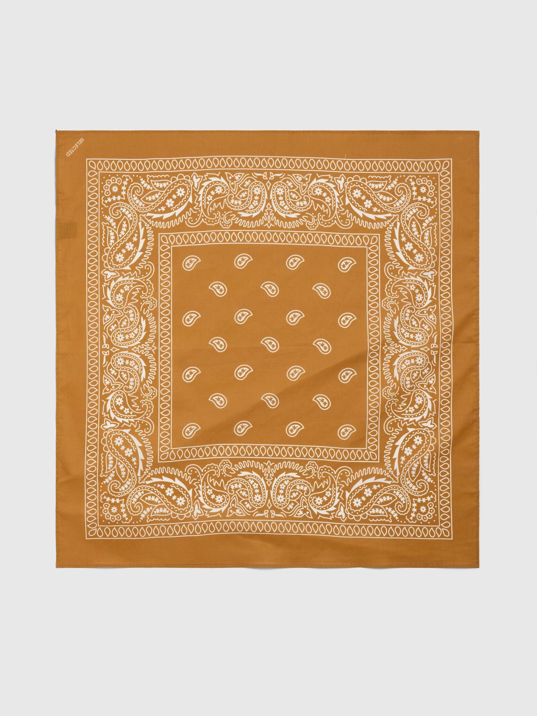 PRINTED SCARF, Cathay Spice, highres