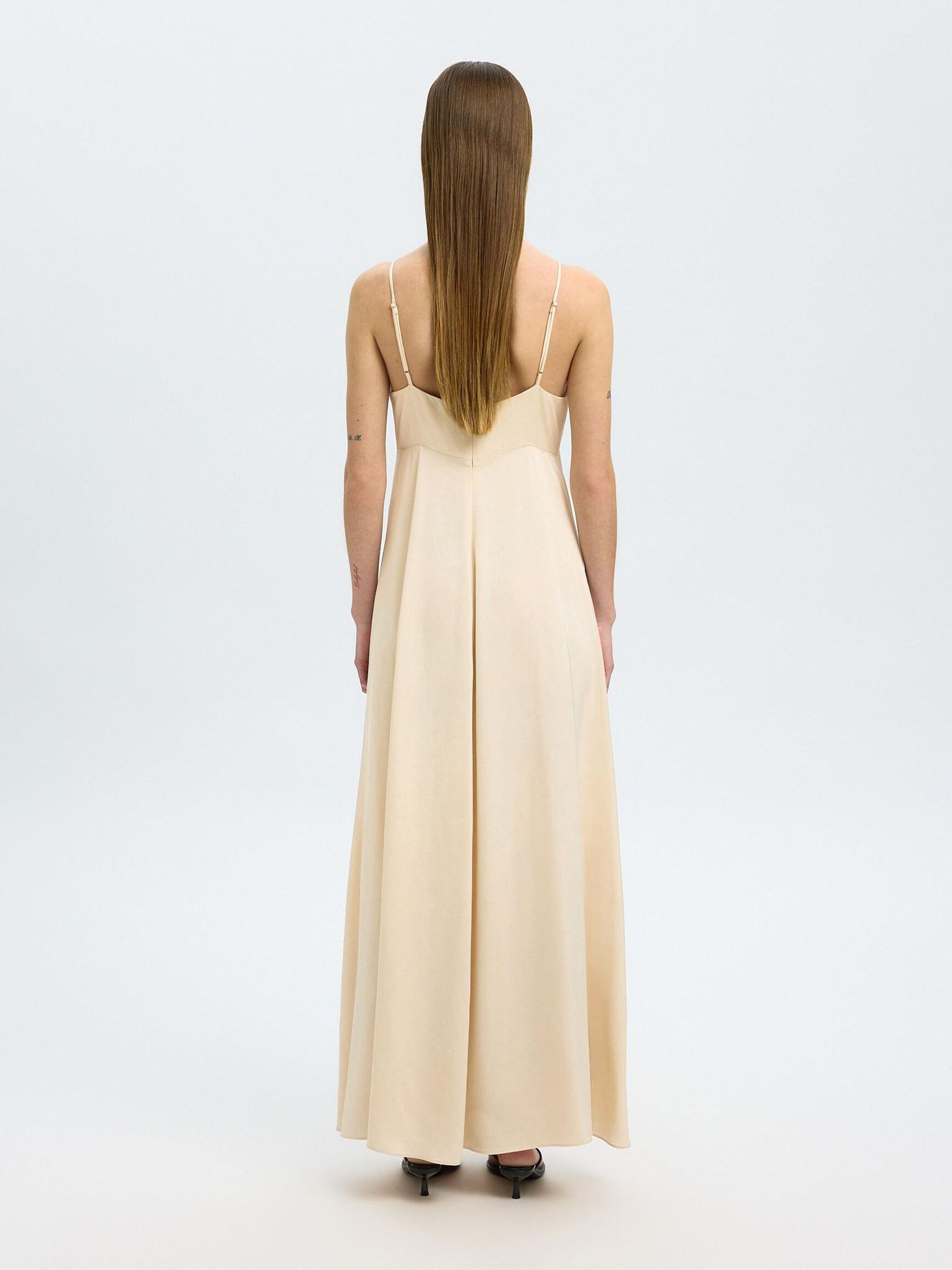 MOUWLOOS MAXI JURK, Sandshell, highres