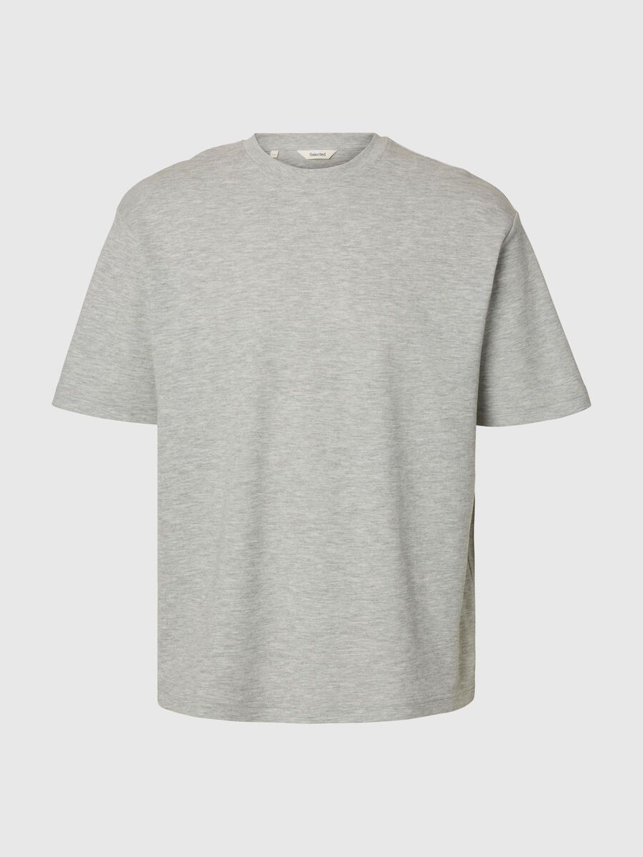 Product tile image - LOOSE FIT T-SHIRT, Light Grey Melange | 16094143_LightGreyMelange