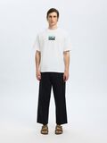 Selected PRINTED CREWNECK T-SHIRT, Bright White, highres - 16097664_BrightWhite_1189105_005.jpg