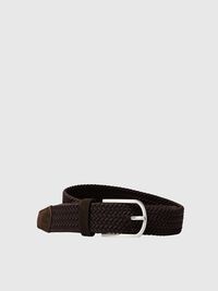 BRAIDED BELT, Demitasse, highres