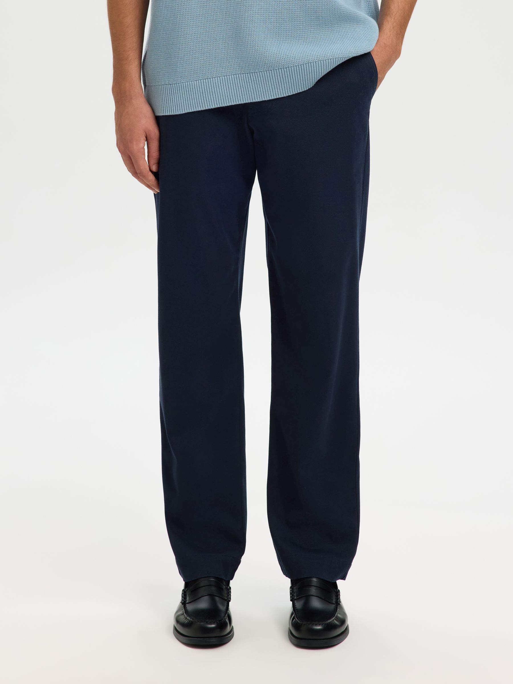 196 STRAIGHT-LEG TROUSERS, Sky Captain, highres