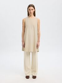 VESTITO SENZA MANICHE, Birch, highres