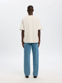 LOOSE FIT T-SHIRT, Oatmeal, highres