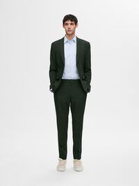 175 SLIM FIT TROUSERS, Forest Night, highres