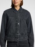Selected SCHWARZE FADED JEANSJACKE, Black, highres - 16098408_Black_006.jpg
