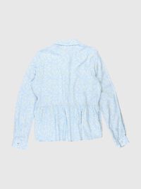 LONG SLEEVED SHIRT, Blue Bell, highres