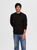 Selected RONDE HALS SWEATER, Black, highres - 16092599_Black_003.jpg