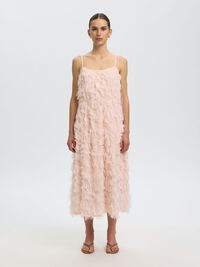 STRAP MIDI DRESS, Pale Dogwood, highres