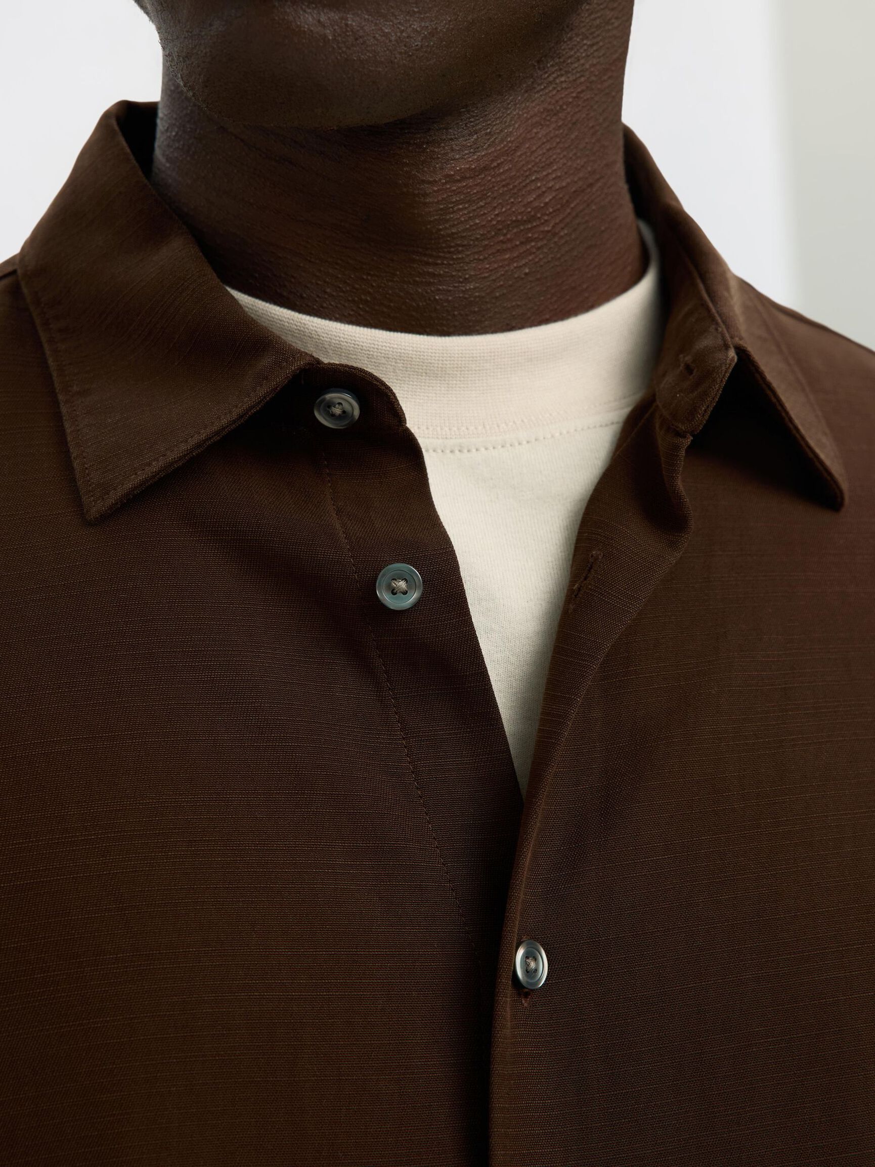 RELAXED FIT  SHIRT, Demitasse, highres